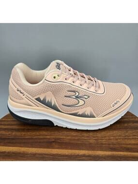 Gravity Defyer Gdefy Mighty Walk Shoes Womens 10.5 Peach Mesh Athletic Sneakers